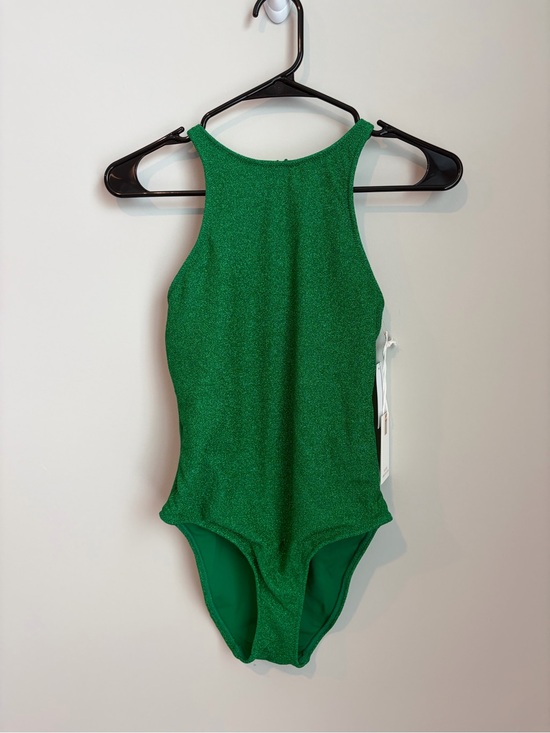 Other - Good American Sparkle Racerback One-Piece Swimsuit